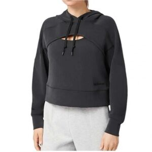 RARE ** Lululemon Get Centered Cropped Softstreme Hoodie